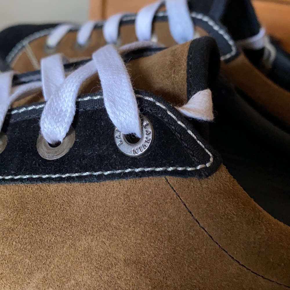 Lanvin Paris Basket Derby Bicolor Sneaker - Picture 5 of 7